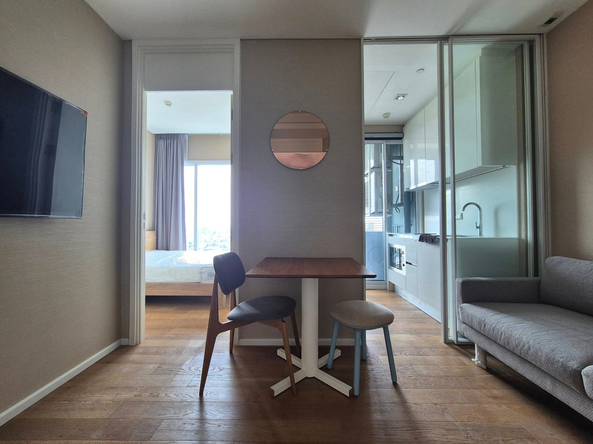 ให้เช่าคอนโดลาดพร้าว เซ็นทรัลลาดพร้าว : ให้เช่า The Saint Residences 1 ห้องนอน | 31 ตร.ม. | ทิศใต้