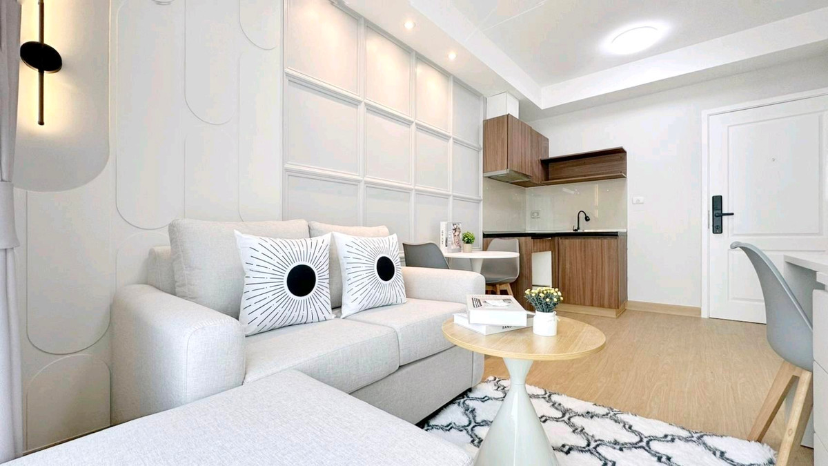 For SaleCondoRatchadapisek, Huaikwang, Suttisan : 🏡Condo ready to move in in the heart of Ratchada, convenient location, near the BTS🚅🌳624Condolette🌳✨️624Condolette✨️