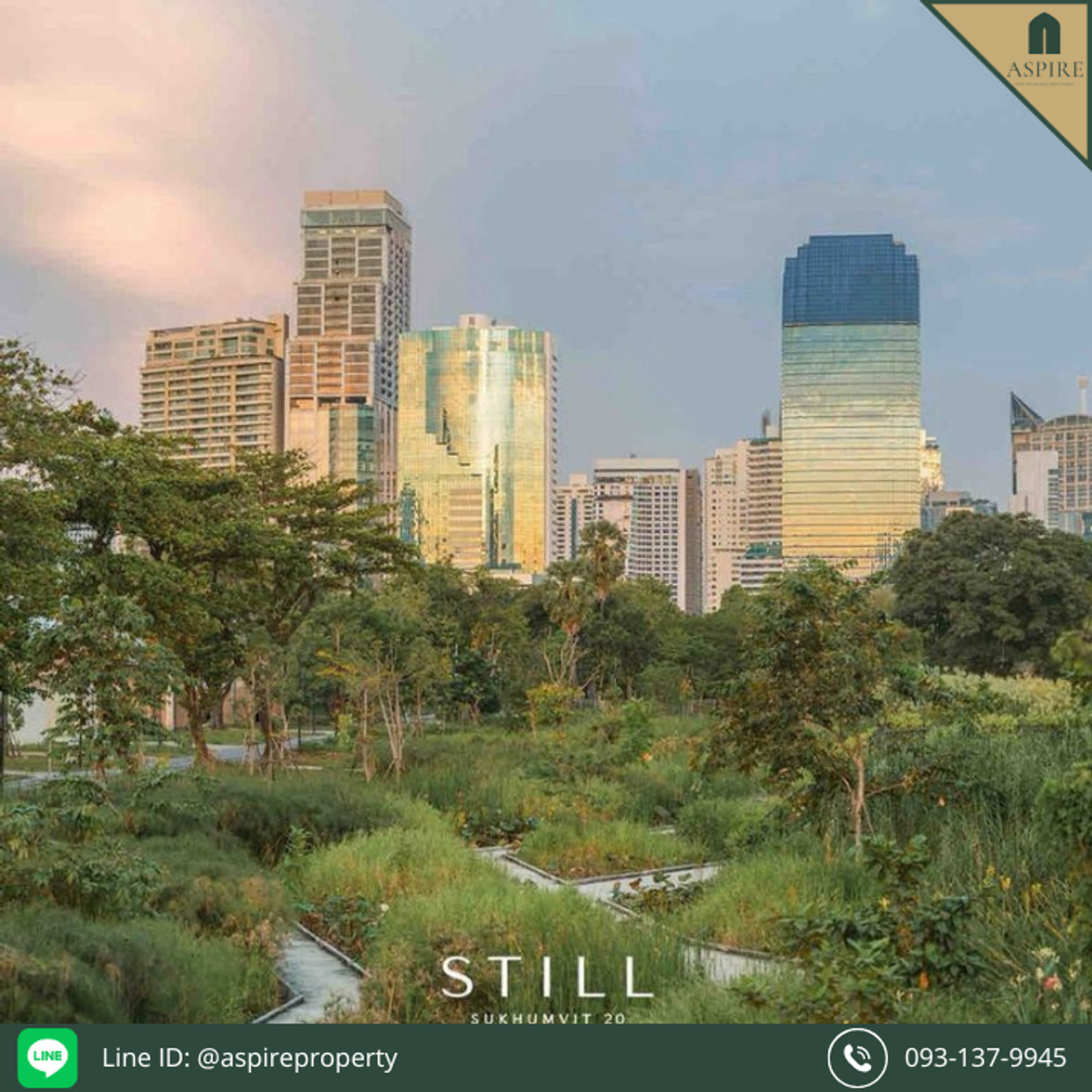 For SaleCondoSukhumvit, Asoke, Thonglor : [For Sale] 3 BR, Rare Item, Super Luxury Pet-Friendly, STILL Sukhumvit 20, Near BTS Asok and BTS Phrom Phong.