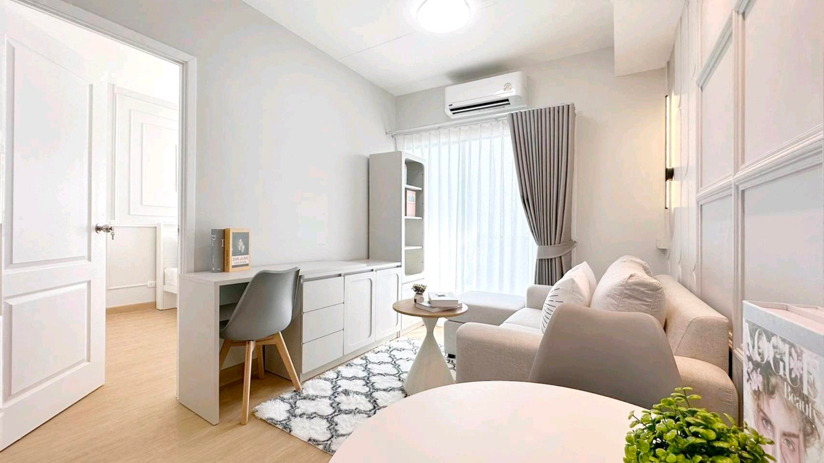 For SaleCondoRatchadapisek, Huaikwang, Suttisan : 🏡Condo ready to move in in the heart of Ratchada, convenient location, near the BTS🚅🌳624Condolette🌳✨️624Condolette✨️