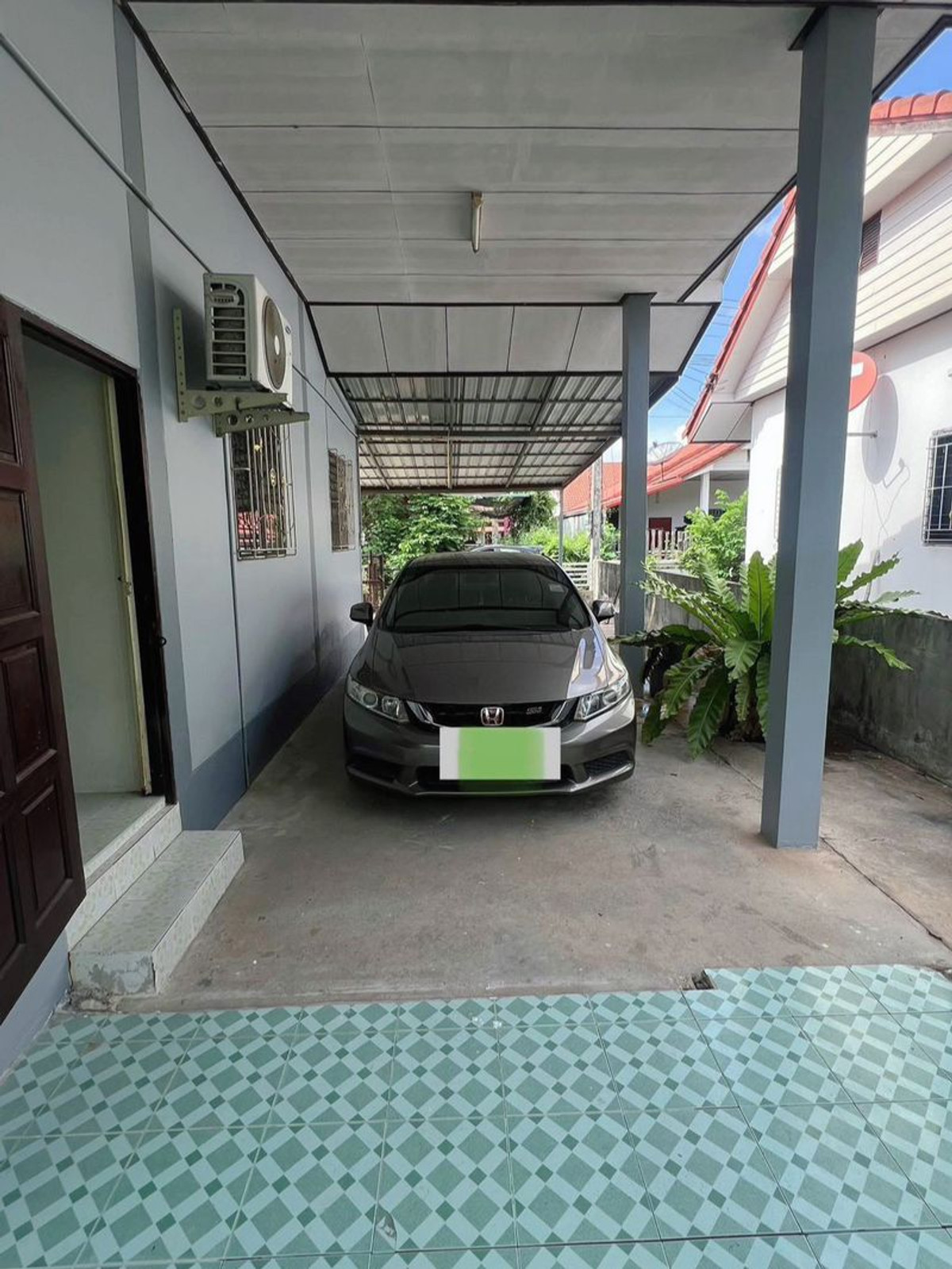 For SaleHouseMaha Sarakham : Single house, 1 floor, 55 sq m, ready to move in. Near the government center, Waeng Muang Subdistrict, Mueang District, Maha Sarakham Province.