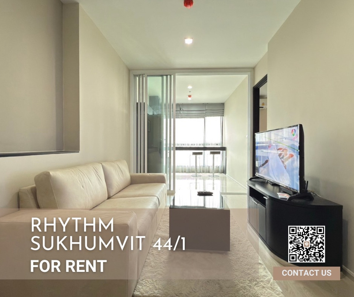 ให้เช่าคอนโดอ่อนนุช อุดมสุข : FOR RENT: RHYTHM SUKHUMVIT 44/1🔥Good price🔥Beautiful room, fully furnished By FAII 