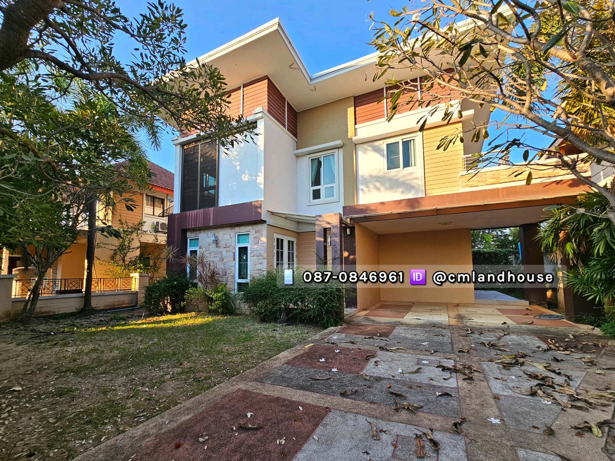 For SaleHouseChiang Mai : Kulphan 12, next to the 3rd Ring Road, Pa Bong Subdistrict, Saraphi District, near Chaiyasathan Intersection. Near Super Highway 2 km., near Charoen Charoen Market, near Sinseng School.