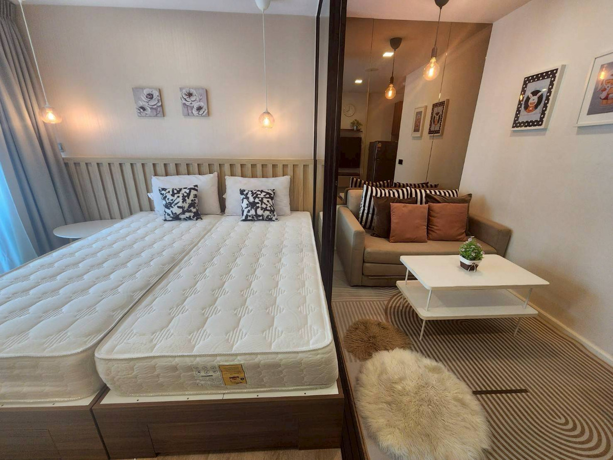 ให้เช่าคอนโดปทุมธานี รังสิต ธรรมศาสตร์ : 🏡 ให้เช่า Kave Town Shift 13,500฿💖  ✨ ตึก D ชั้น 6 วิวกลางสระ ✅️ พร้อมเข้าอยู่