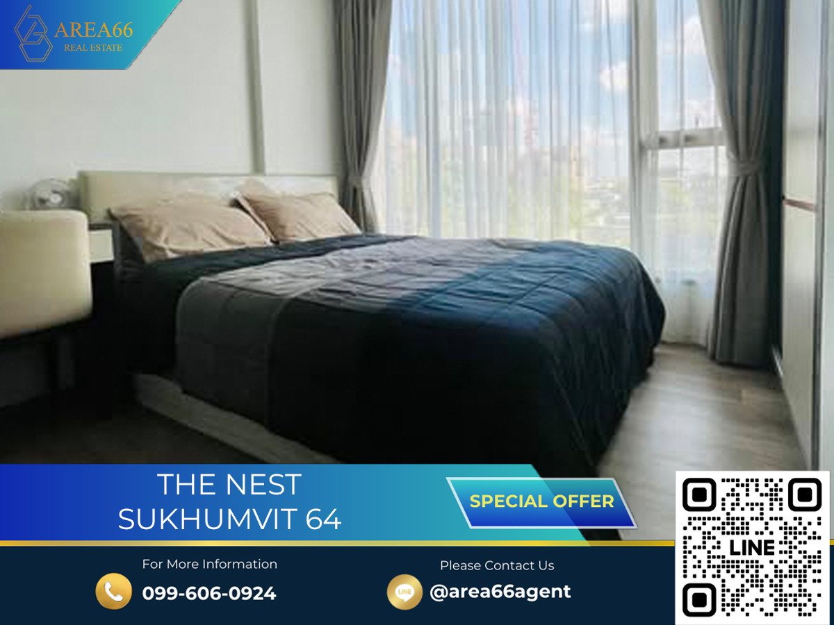 For SaleCondoOnnut, Udomsuk : 🔥 For sale!! Condo The Nest Sukhumvit64