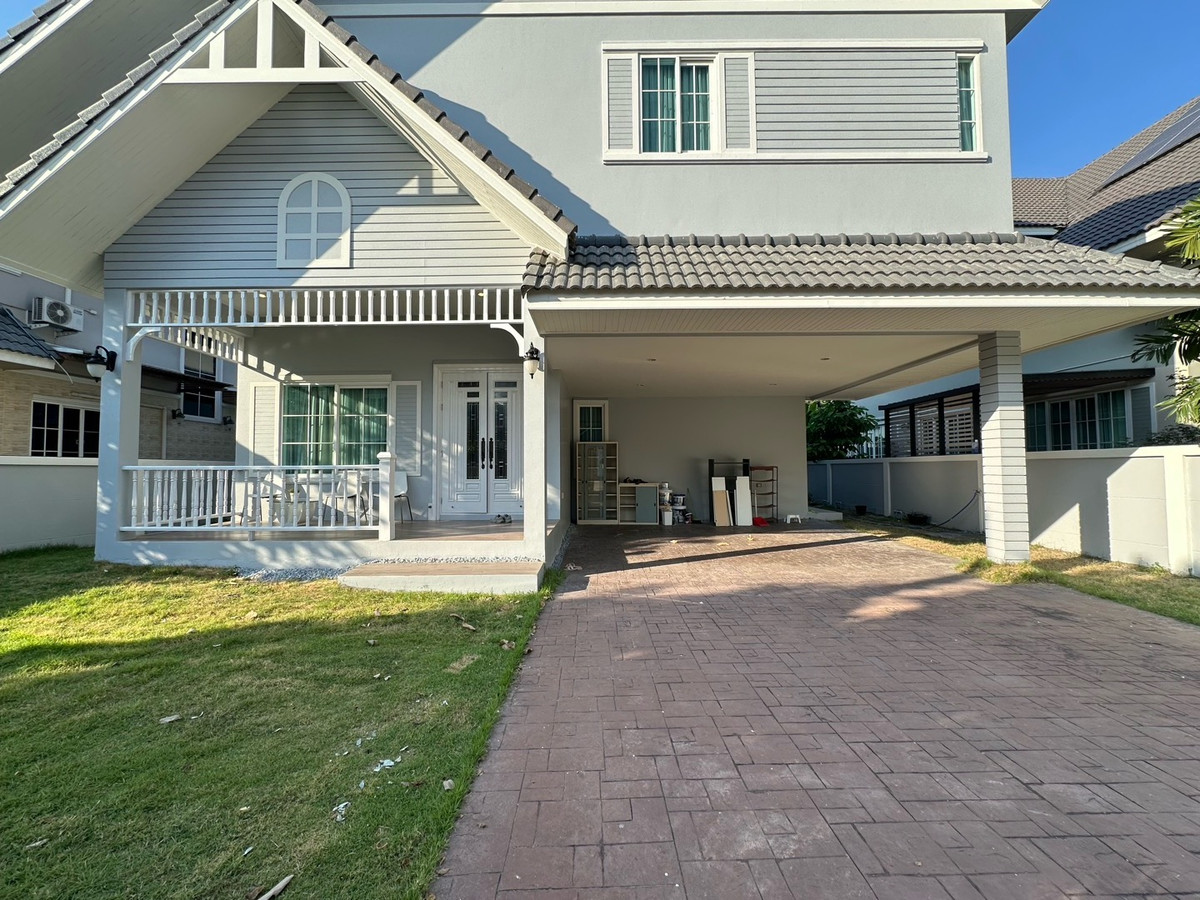 ให้เช่าบ้านพุทธมณฑล ศาลายา : บ้านเดี่ยวหลังใหญ่ให้เช่าทวีวัฒนา ใกล้ตลาดเวิล์ดมาร์เก็ต เพชรเกษม บางแค เข้าออกได้หลายทาง บริติชพาร์คทวีวัฒนา