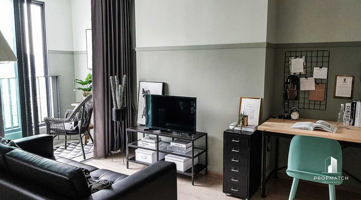 ให้เช่าคอนโดสยาม จุฬา สามย่าน : ✨Flash Deal ✨IDEO Q Chula-Samyan  (1Bed 1Bath 33SQM.) พร้อมอยู่ ! เพียง 23,000 บาทต่อเดือน Tel.0981315848 @propmatch