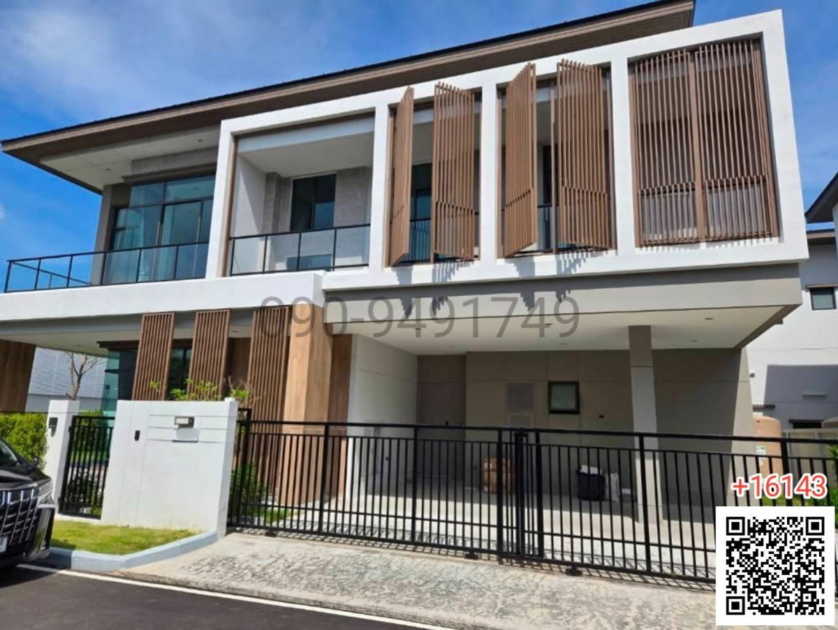 ให้เช่าบ้านบางนา แบริ่ง ลาซาล : เช่า บ้านเดี่ยว 2 ชั้น Bangkok Boulevard Bangna KM.5  พร้อมเข้าอยู่