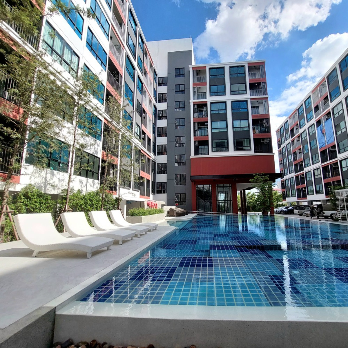 For RentCondoRama9, Petchburi, RCA : ✨ Modern Condo for Rent - Niche Mono Rama 9 ✨ Hot Price: 12,500 THB/Month (Ready to move in!)