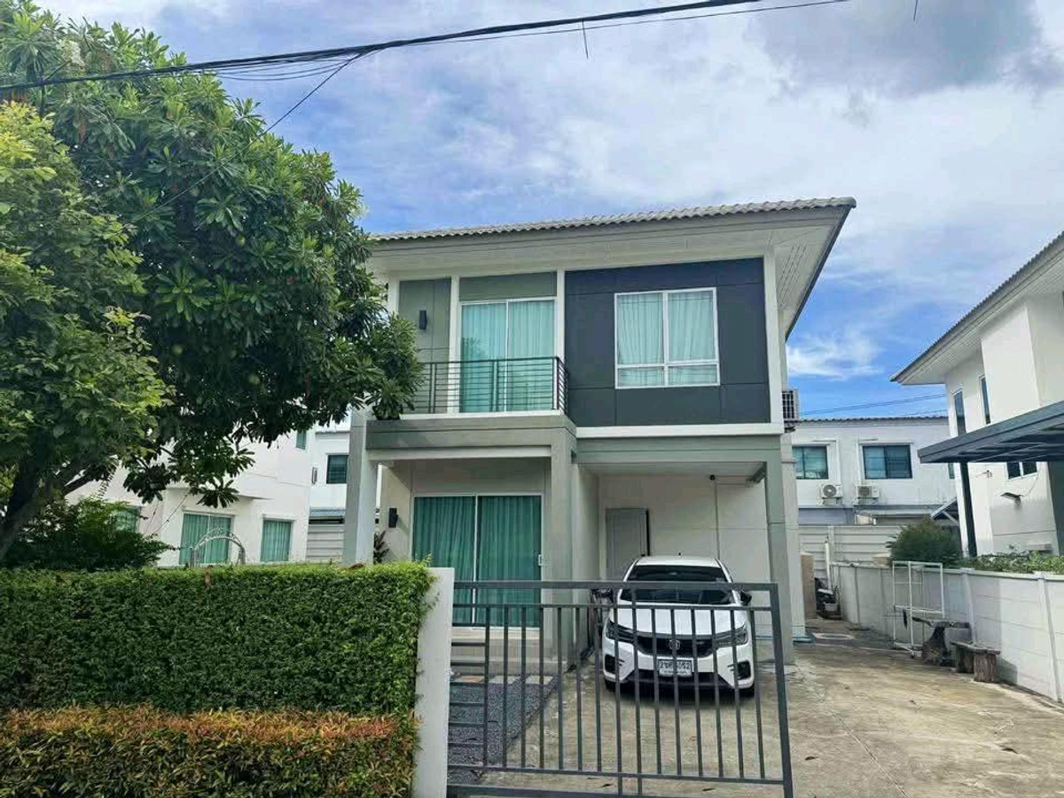 For RentHousePathum Thani,Rangsit, Thammasat : ✨ Beautiful house, ready to move in, near Future Park Rangsit, private, suitable for home lovers ✨