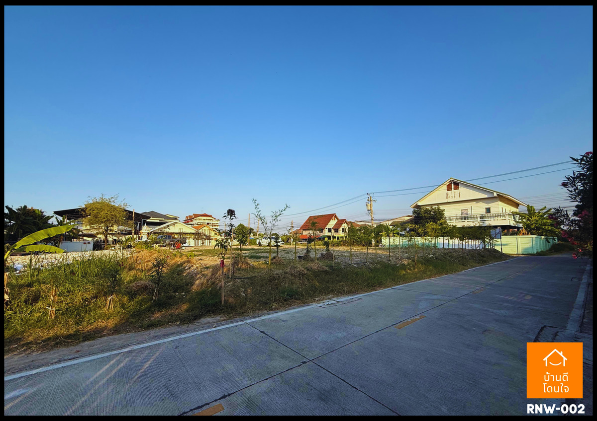 ให้เช่าที่ดินนนทบุรี บางใหญ่ บางบัวทอง : ให้เช่าที่ดินเปล่าแปลงมุมถมแล้ว ซ.จันทร์ทองเอี่ยม บางบัวทอง นนทบุรี (270 ตร.ว.)