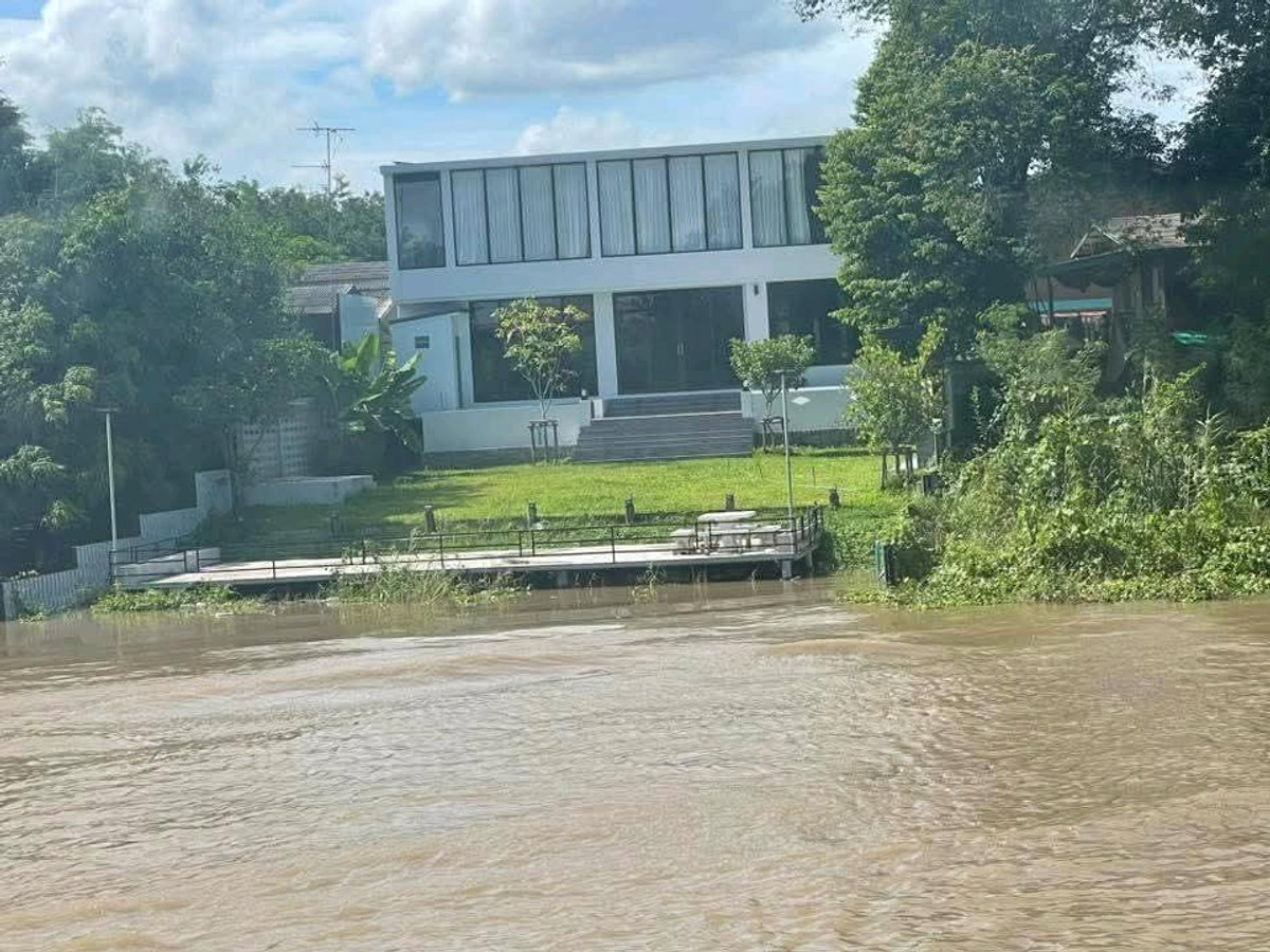 ขายบ้านอยุธยา : บ้านริมแม่น้ำป่าสัก สระว่ายน้ำส่วนตัว บ้านเลขที่ 88 (จ.อยุธยา)