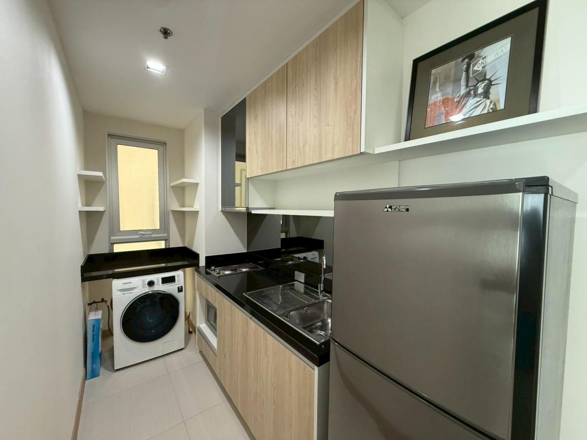 For RentCondoOnnut, Udomsuk : For rent: 1-bedroom condo Sky Walk (Weltz Residences) near BTS/MRT for only 40,000 THB/month!Area: 51.77 sq.m. with full amenities!