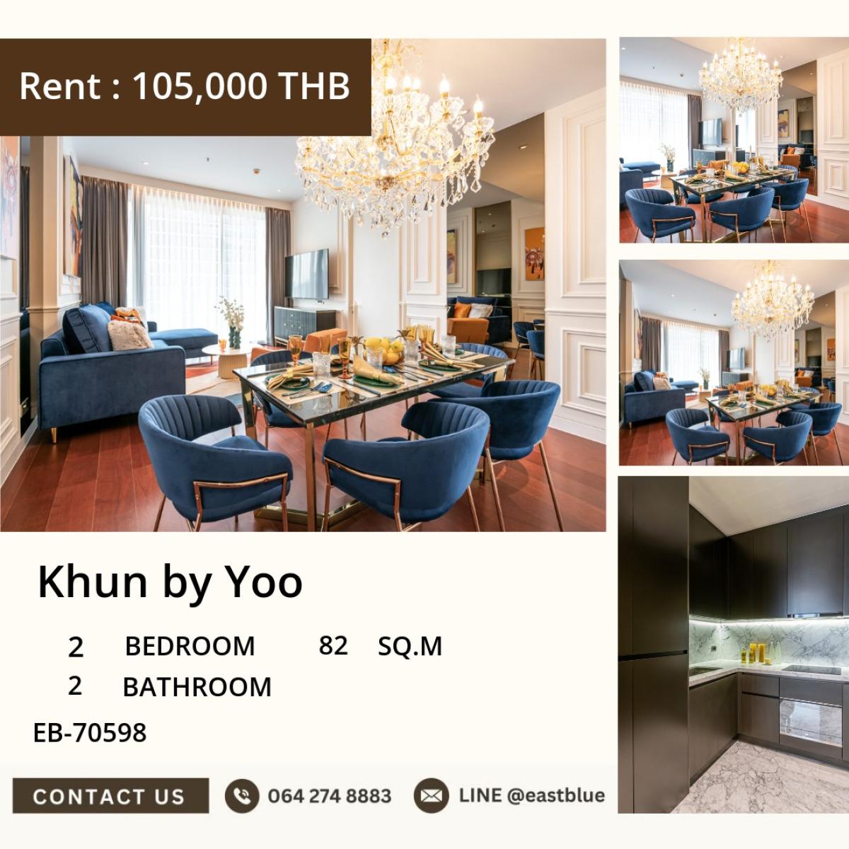 ให้เช่าคอนโดสุขุมวิท อโศก ทองหล่อ : 30/03/2026, หรูหราพร้อมอยู่! Condo 2 ห้องนอน ใจกลางทองหล่อ ใกล้ BTS ทองหล่อ พร้อมสิ่งอำนวยความสะดวกครบครัน! 0642748883