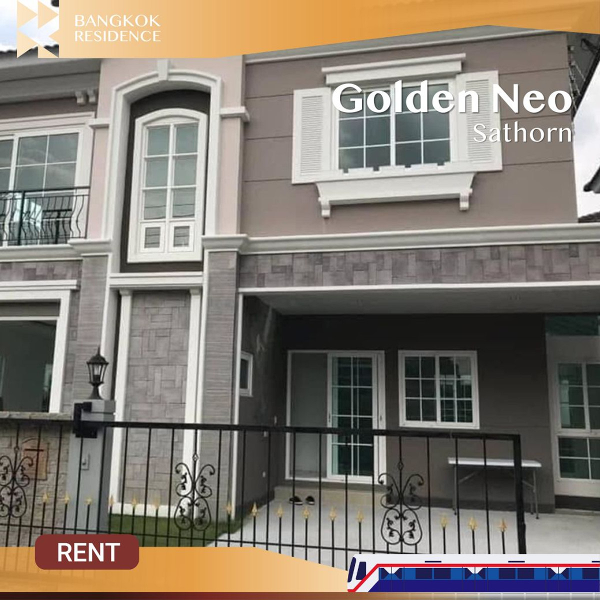 For RentTownhomeEakachai, Bang Bon :  Golden Neo Sathorn 🏠 Modern Twin House Near Sathorn & ICONSIAM 🌟 