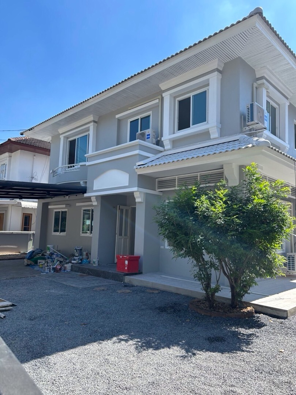 HouseMin Buri, Romklao : 2-story detached house for rent, Perfect Place Village, Ramkhamhaeng 164, Bangkok.