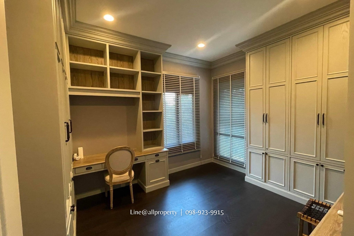 ขายบ้านพัฒนาการ ศรีนครินทร์ : ขายบ้านหรูแต่งเต็มเฟอร์นิเจอร์นำเข้า แปลงมุมหลังใหญ่สุดเศรษฐสิริกรุงเทพกรีฑา 2