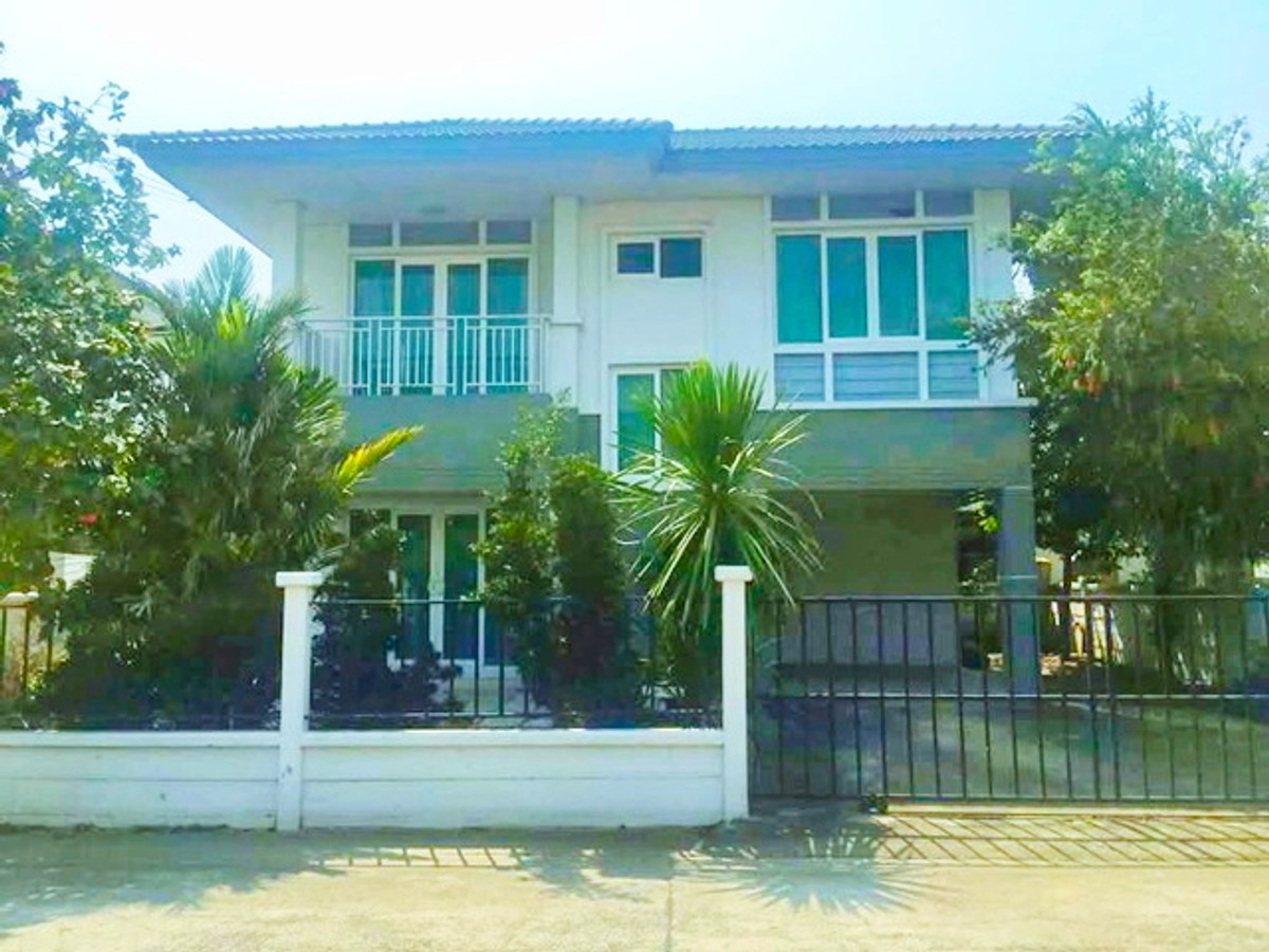 ให้เช่าบ้านรัตนาธิเบศร์ สนามบินน้ำ พระนั่งเกล้า : เดอะเกรทไลฟ์ บางบัวทอง 2.8 กม.ติดถนนบ้านกล้วย-ไทรน้อย บ้านเดี่ยว 2 ชั้น 53 ตร.ว. 212 ตร.ม. รร.เทพพิทักษ์ 1.5 กม. พร้อมเฟอร์ฯ 3 นอน 3 น้ำ