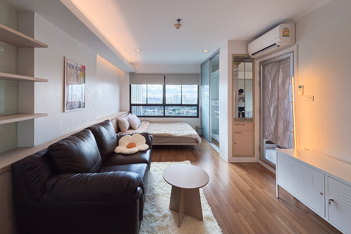 For SaleCondoSapankwai,Jatujak : Beautiful room, high floor Fully furnished, very good price!!⭐Lumpini Place Phahol - Sapankhwai (Lumpini Place Phahon - Saphan Khwai)