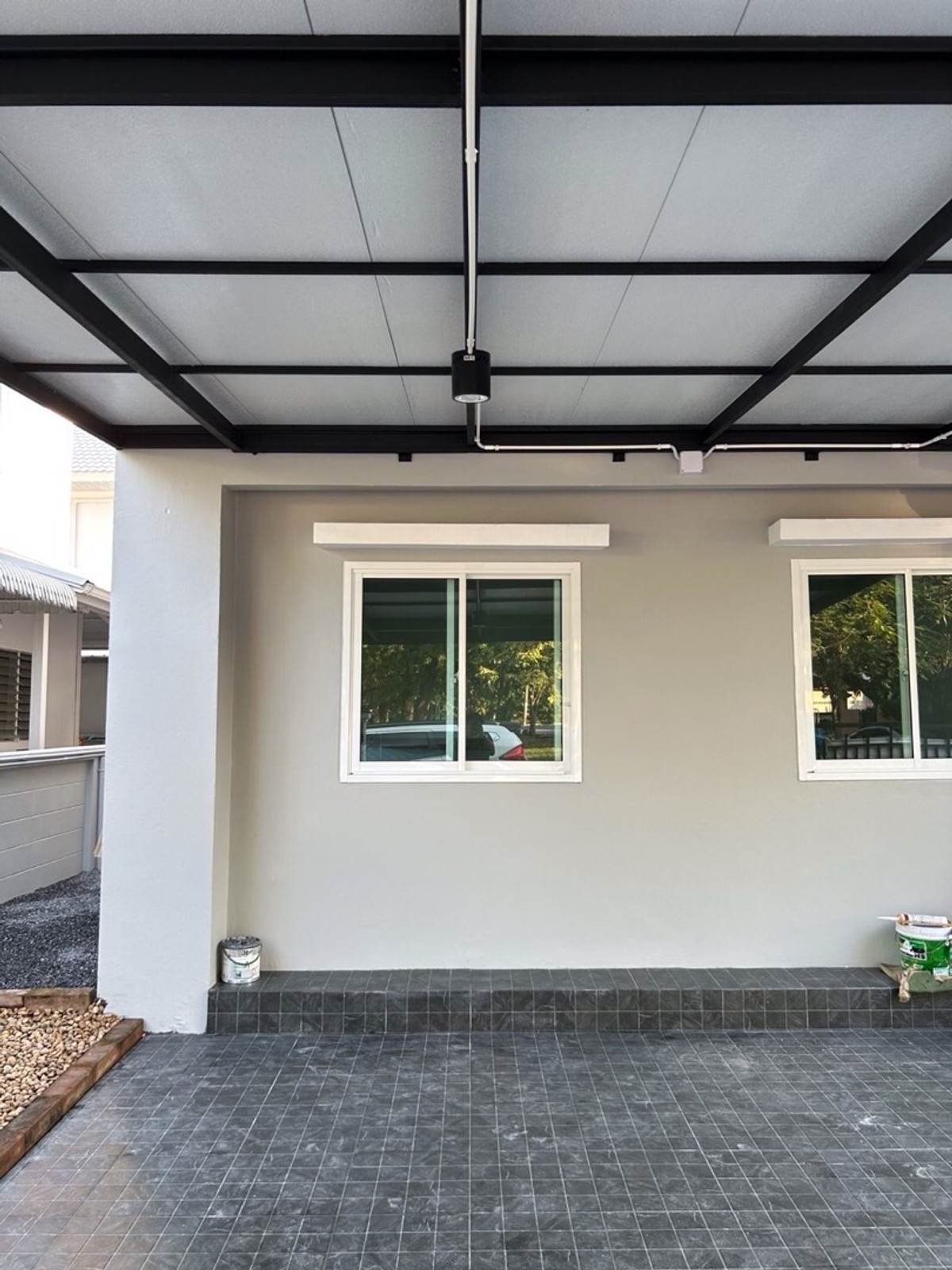 HouseMin Buri, Romklao : 2-story detached house for rent, Perfect Place Village, Ramkhamhaeng 164, Bangkok.