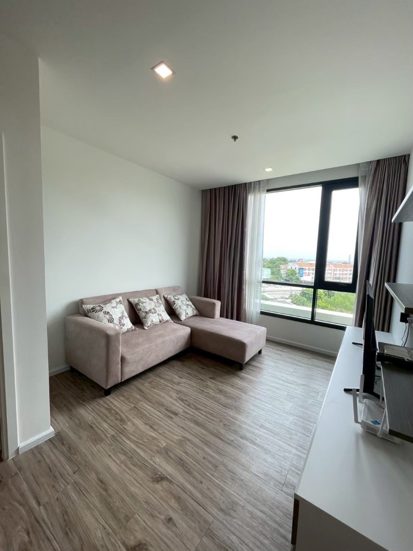 ให้เช่าคอนโดศรีราชา แหลมฉบัง บ้านบึง : 🔥เช่าด่วน🔥ไนท์บริดจ์ ดิ โอเชี่ยน ศรีราชา ติดถนนสุขุมวิท เฟอร์นิเจอร์ครบ พร้อมเข้าอยู่