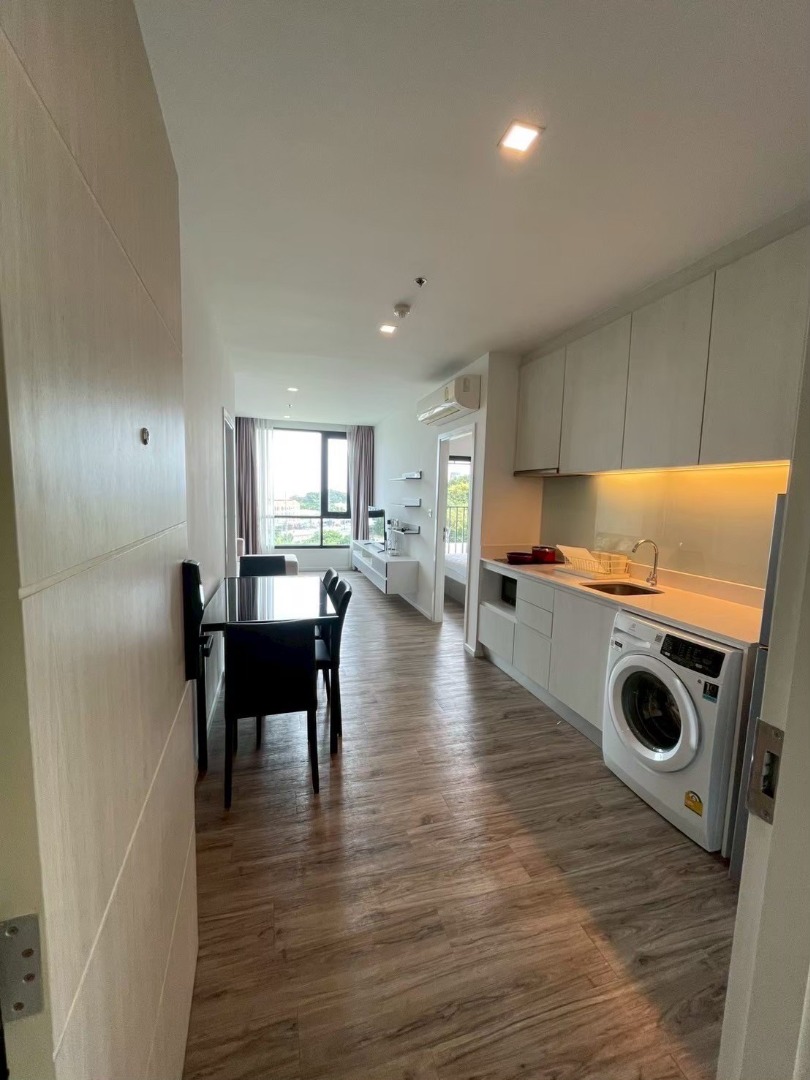 ให้เช่าคอนโดศรีราชา แหลมฉบัง บ้านบึง : 🔥เช่าด่วน🔥ไนท์บริดจ์ ดิ โอเชี่ยน ศรีราชา ติดถนนสุขุมวิท เฟอร์นิเจอร์ครบ พร้อมเข้าอยู่