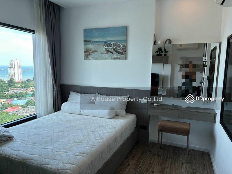 ให้เช่าคอนโดศรีราชา แหลมฉบัง บ้านบึง : 🔥เช่าด่วน🔥ไนท์บริดจ์ ดิ โอเชี่ยน ศรีราชา ติดถนนสุขุมวิท เฟอร์นิเจอร์ครบ พร้อมเข้าอยู่