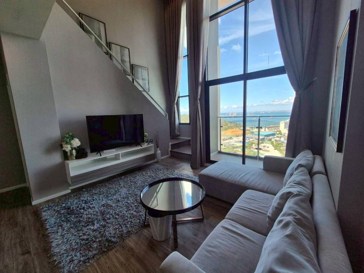 For RentCondoSriracha Laem Chabang Ban Bueng : 🔥Rent Now🔥 Notting Hill Laem Chabang-Sriracha, near Kasetsart University Sriracha Campus. Fully furnished and ready to move in.