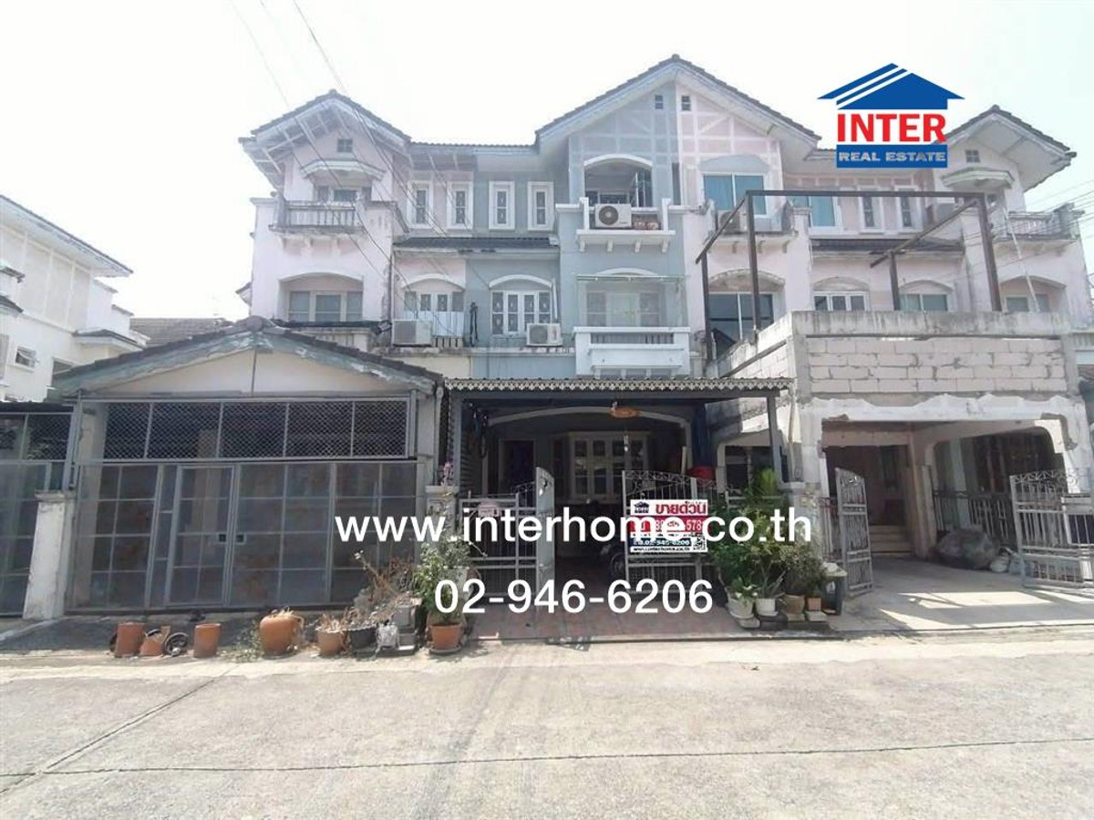 ขายทาวน์โฮมแจ้งวัฒนะ เมืองทอง : ทาวน์เฮ้าส์ 3 ชั้น 22.5 ตร.ว. หมู่บ้านพาร์คแกลเลอรี ประชาชื่น ซอยงามวงศ์วาน47 (ซอยประชาชื่น12 ) ถนนงามวงศ์วาน ถนนประชาชื่น เขตหลักสี่ กรุงเทพมหานคร