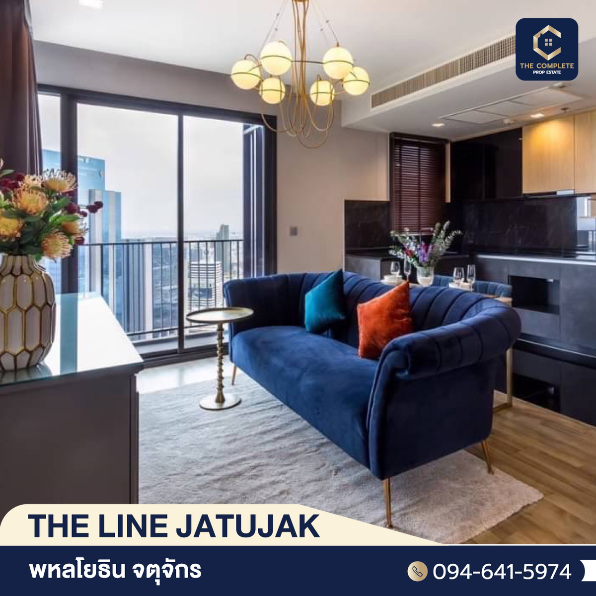 ให้เช่าคอนโดสะพานควาย จตุจักร : FOR RENT - 2 BEDROOM 66 SQ.M-  READY TO MOVE IN - CALL NOW 094-641-5974