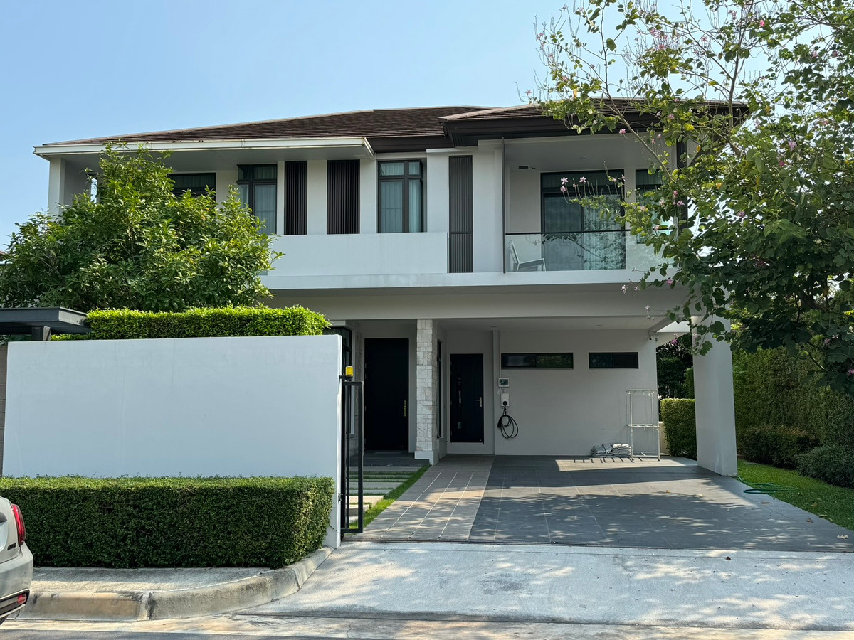 ขายบ้านปิ่นเกล้า จรัญสนิทวงศ์ : ขายบ้านเดี่ยว 2 ชั้น นันทวัน ปิ่นเกล้า-ราชพฤกษ์ พร้อมเข้าอยู่ ทำเลติดถนนใหญ่