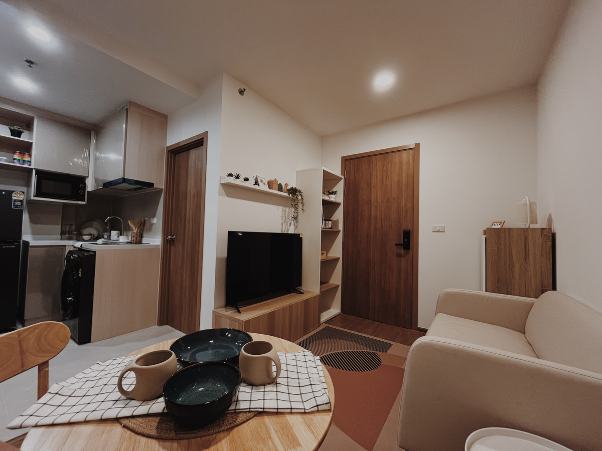 ให้เช่าคอนโดรามคำแหง หัวหมาก : ปล่อยเช่า The Livin Ramkamhang ห้องใหม่ พร้อมเข้าอยู่ทันที✨