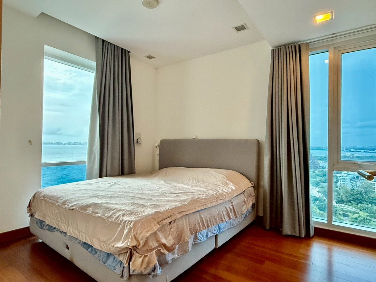 For RentCondoPattaya, Bangsaen, Chonburi : for rent condo the palm wongamat beach front pattaya 2 Bed corner type (S03-2220) 
