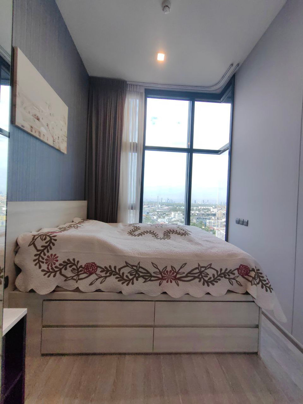 For SaleCondoOnnut, Udomsuk : Urgent Sale! High-Rise Condominium on Main Road – The Line Sukhumvit 101, 19th Floor, Near BTS Punnawithi