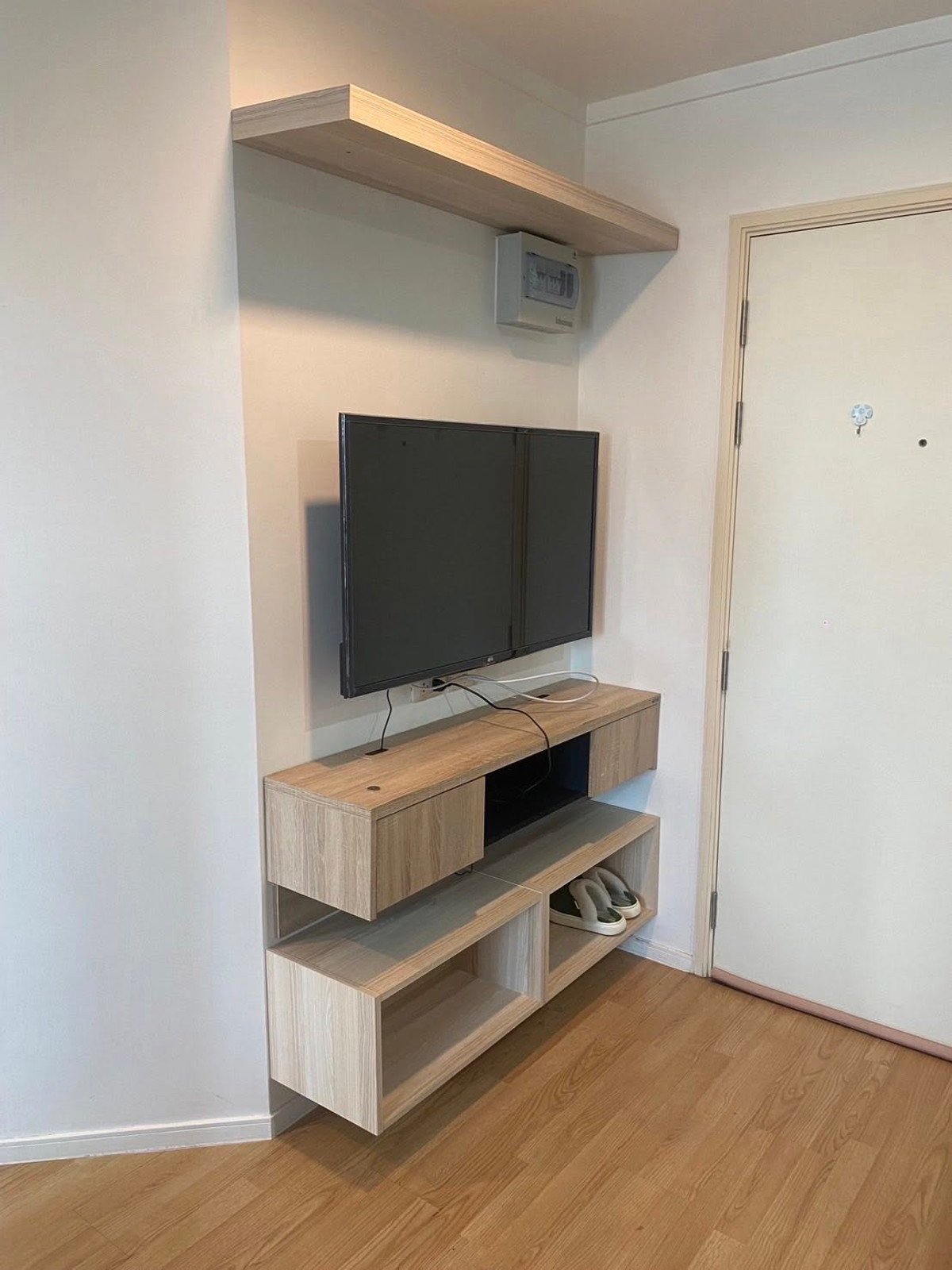 For RentCondoOnnut, Udomsuk : P-2915 room ready to move in Complete electrical appliances, LPN Sukhumvit 77/2, city view, front building, near 7-11.