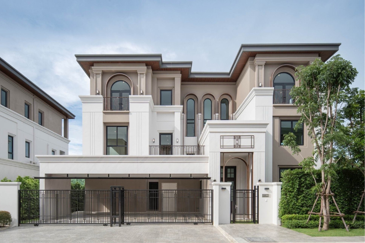 ขายบ้านพัฒนาการ ศรีนครินทร์ : ขายบ้านหรู3ชั้น 705sq.m. บ้านใหม่ ไม่เคยเข้าอยู่ แต่งสวย พร้อมลิฟต์ส่วนตัว 