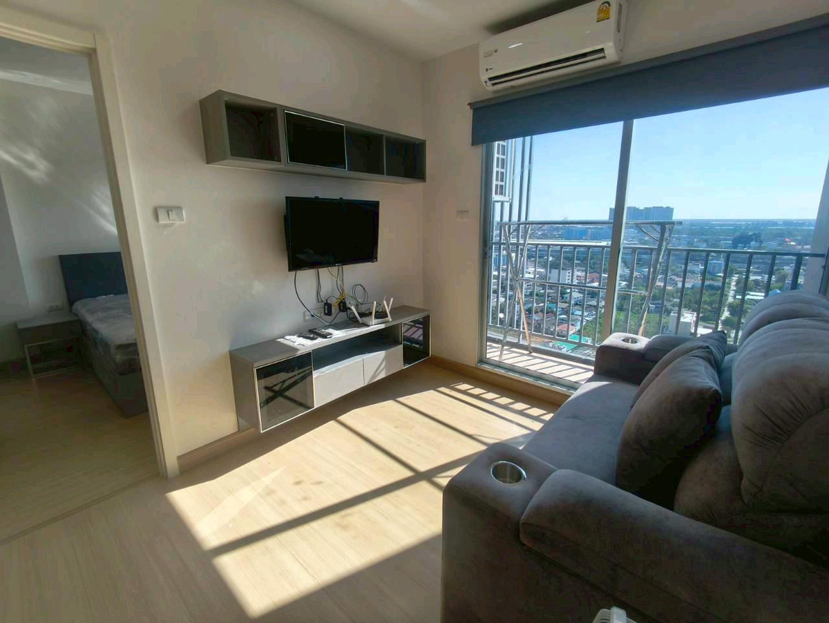 For RentCondoSamut Prakan,Samrong : Condo for rent, Supalai Veranda Sukhumvit 117, make an appointment to view the room 👉line : @pfbkk