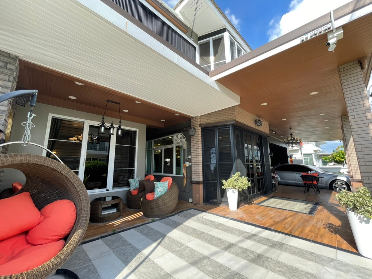 ขายบ้านนนทบุรี บางใหญ่ บางบัวทอง : บ้าน built-in ทั้งหลัง ✨ บ้านเดี่ยว คุณาลัย ซิมโฟนี / 5 ห้องนอน (ขาย), Kunalai Symphony / Detached House 5 Bedrooms (FOR SALE) AOM025