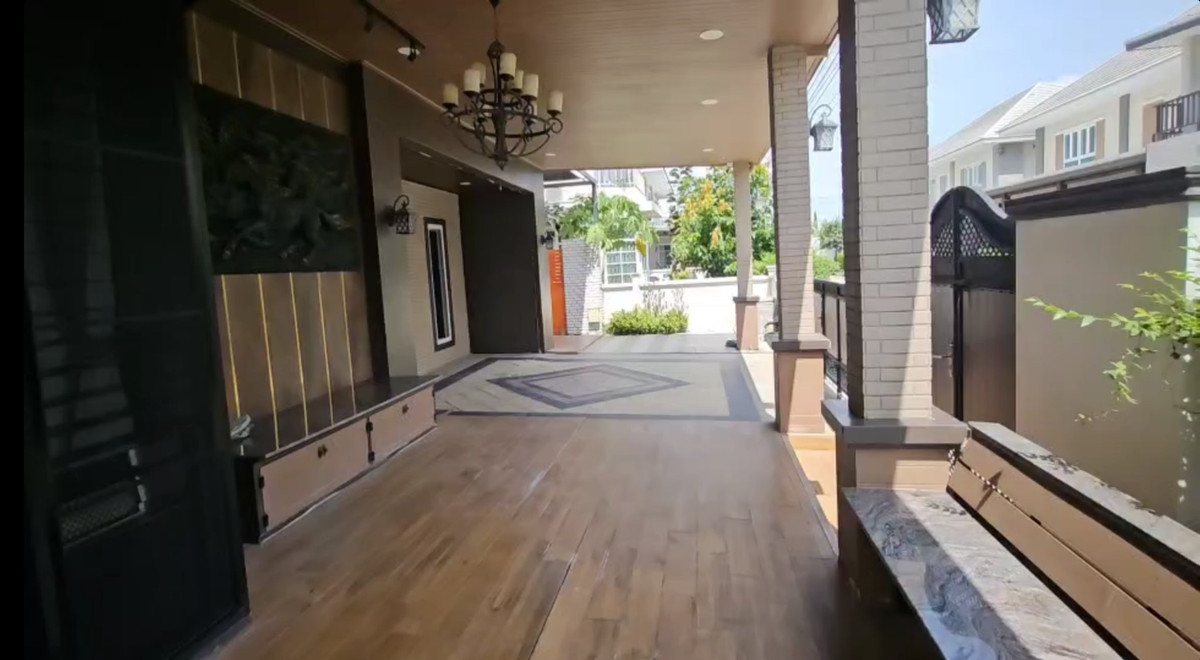 ขายบ้านนนทบุรี บางใหญ่ บางบัวทอง : บ้าน built-in ทั้งหลัง ✨ บ้านเดี่ยว คุณาลัย ซิมโฟนี / 5 ห้องนอน (ขาย), Kunalai Symphony / Detached House 5 Bedrooms (FOR SALE) AOM025