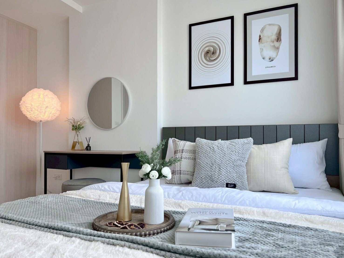 For RentCondoChokchai 4, Ladprao 71, Ladprao 48, : For rent at special price!! Condo Chewathai Hallmark Lat Phrao-Chokchai 4 Phase 2, fully furnished, very good Feng Shui, close to the BTS.