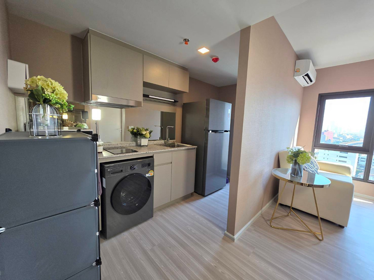 For RentCondoWongwianyai, Charoennakor : Condo for rent, Quintara Pho Nimit, 0 Meters from BTS, size 32 square meters (new room, never rented)