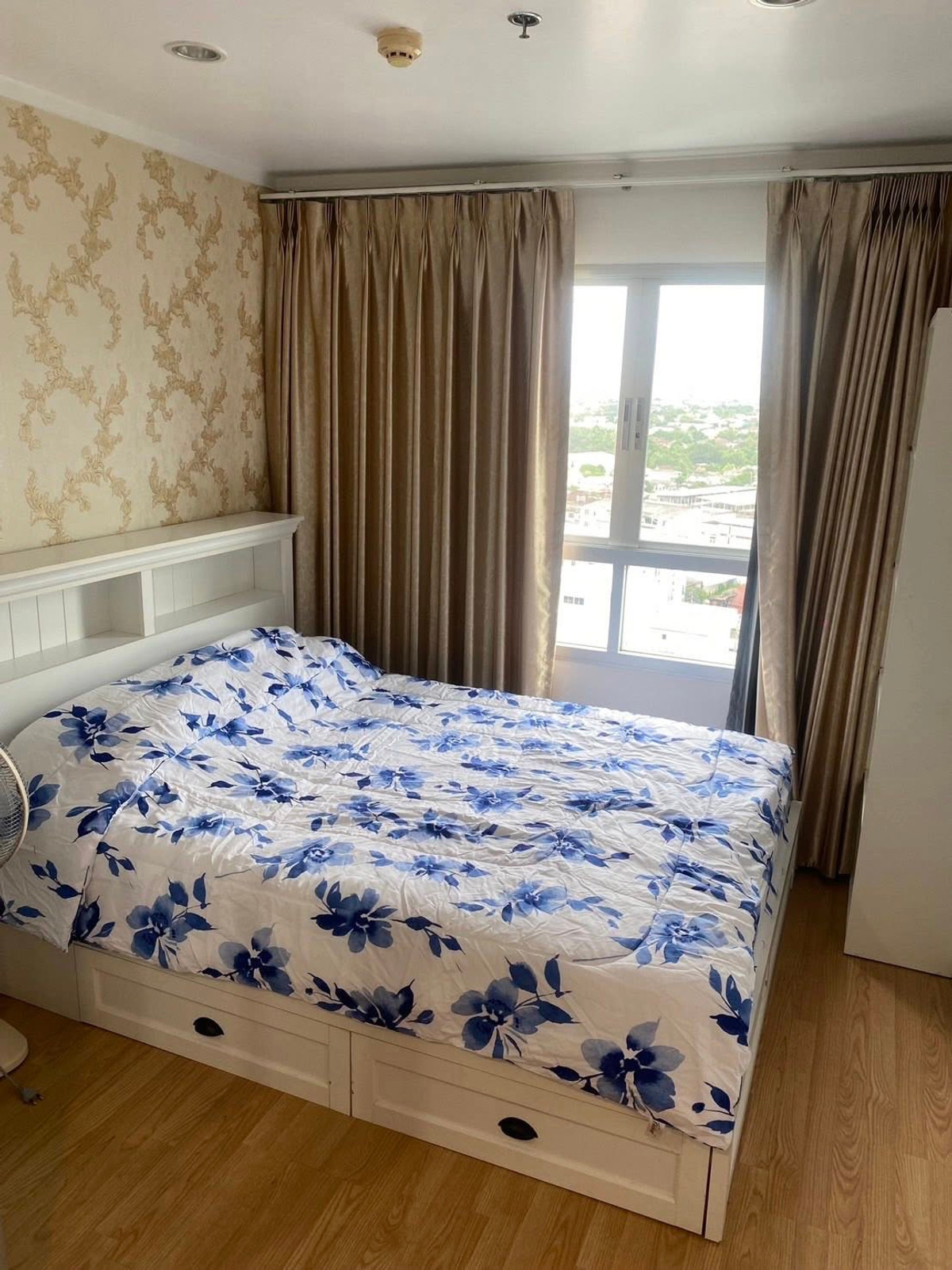 For RentCondoOnnut, Udomsuk : P-2915 room ready to move in Complete electrical appliances, LPN Sukhumvit 77/2, city view, front building, near 7-11.