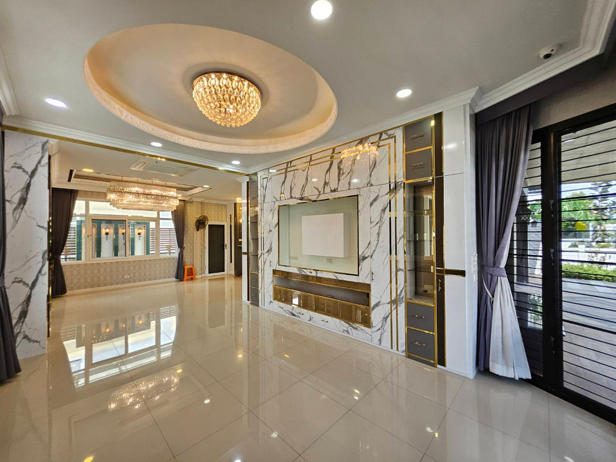 ขายบ้านนนทบุรี บางใหญ่ บางบัวทอง : บ้าน built-in ทั้งหลัง ✨ บ้านเดี่ยว คุณาลัย ซิมโฟนี / 5 ห้องนอน (ขาย), Kunalai Symphony / Detached House 5 Bedrooms (FOR SALE) AOM025