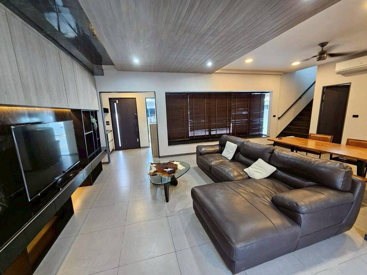 For RentHouseBangna, Bearing, Lasalle : P-2880 for rent vive Bangnak km.7, ready to move in, good location, near the expressway and mega Bangna.