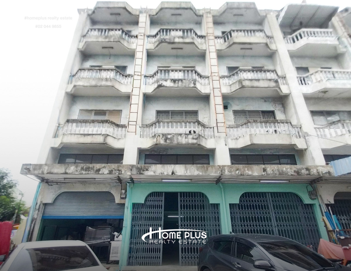 ให้เช่าอาคารพาณิชย์รัชดา ห้วยขวาง : เช่าอาคารพาณิชย์ 4 ชั้นครึ่ง 1 คูหาซอยประชาอุทิศ18