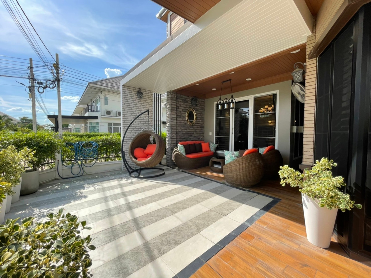 ขายบ้านนนทบุรี บางใหญ่ บางบัวทอง : บ้าน built-in ทั้งหลัง ✨ บ้านเดี่ยว คุณาลัย ซิมโฟนี / 5 ห้องนอน (ขาย), Kunalai Symphony / Detached House 5 Bedrooms (FOR SALE) AOM025