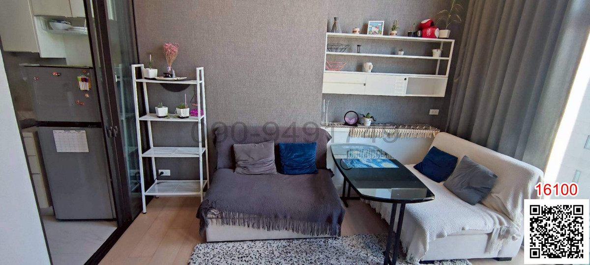 ให้เช่าคอนโดพระราม 9 เพชรบุรีตัดใหม่ RCA : เช่า คอนโด Chewathai Residence Asoke (ชีวาทัย เรสซิเดนซ์ อโศก) ใกล้รถไฟฟ้า MRT พระราม 9