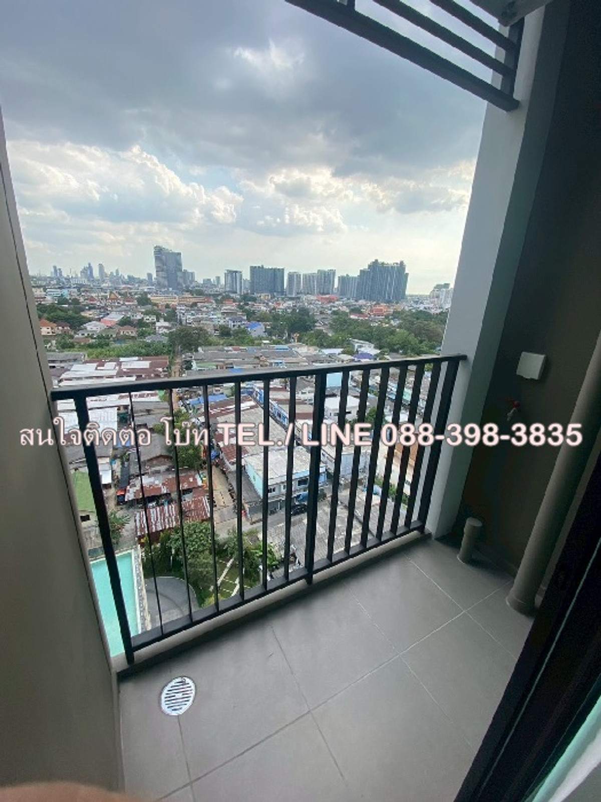 ให้เช่าคอนโดท่าพระ ตลาดพลู วุฒากาศ : ให้เช่า 11,500 ( สตูดิโอ ) *รหัส PS140292( ศุภาลัย ไลท์ ท่าพระ-วงเวียนใหญ่ ) !! ใกล้สถานีรถไฟฟ้าแยกท่าพระ * โบ๊ท 088-398-3835