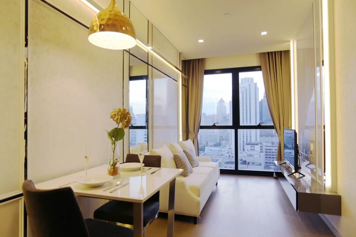 ให้เช่าคอนโดสุขุมวิท อโศก ทองหล่อ : Ashton Asoke Rama 9 for rent 31 sqm 1 bed 1 bath 30,000 per month 