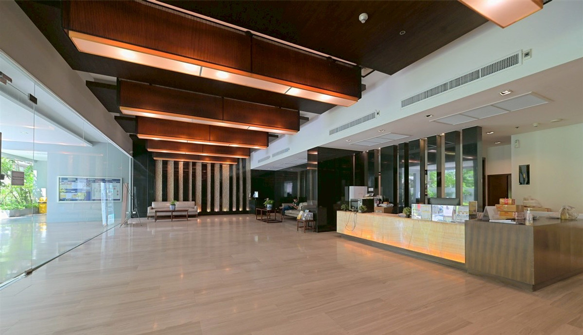 For SaleCondoRama9, Petchburi, RCA : ✨ Panoramic city view, Circle Condominium, new innovative condo, spacious room, complete functions 💕